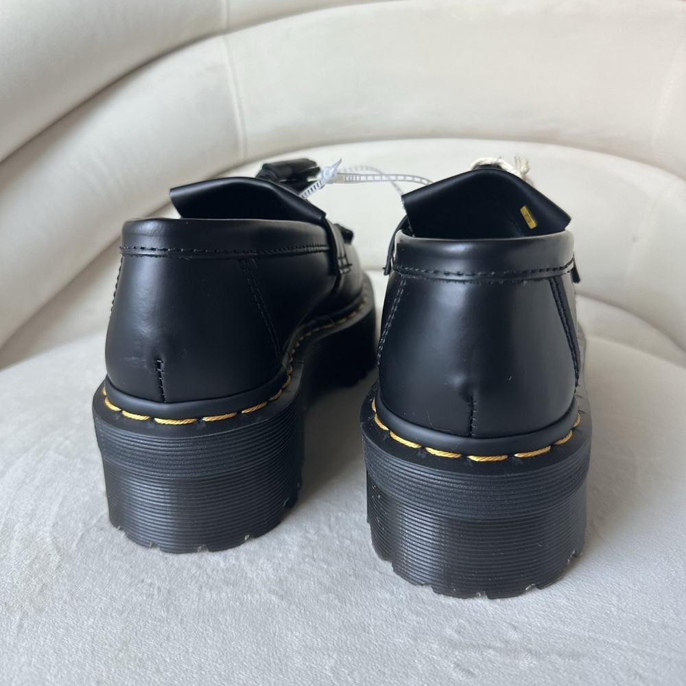 Dr Martens Adrian Bex Smooth Leather Platform Tassel Loafers Shoe Women’s Size 8 - Picture 3 of 10